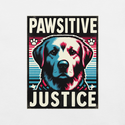 Bark Nirvana - Pawsitive Justice - Unsex Muscle Tee