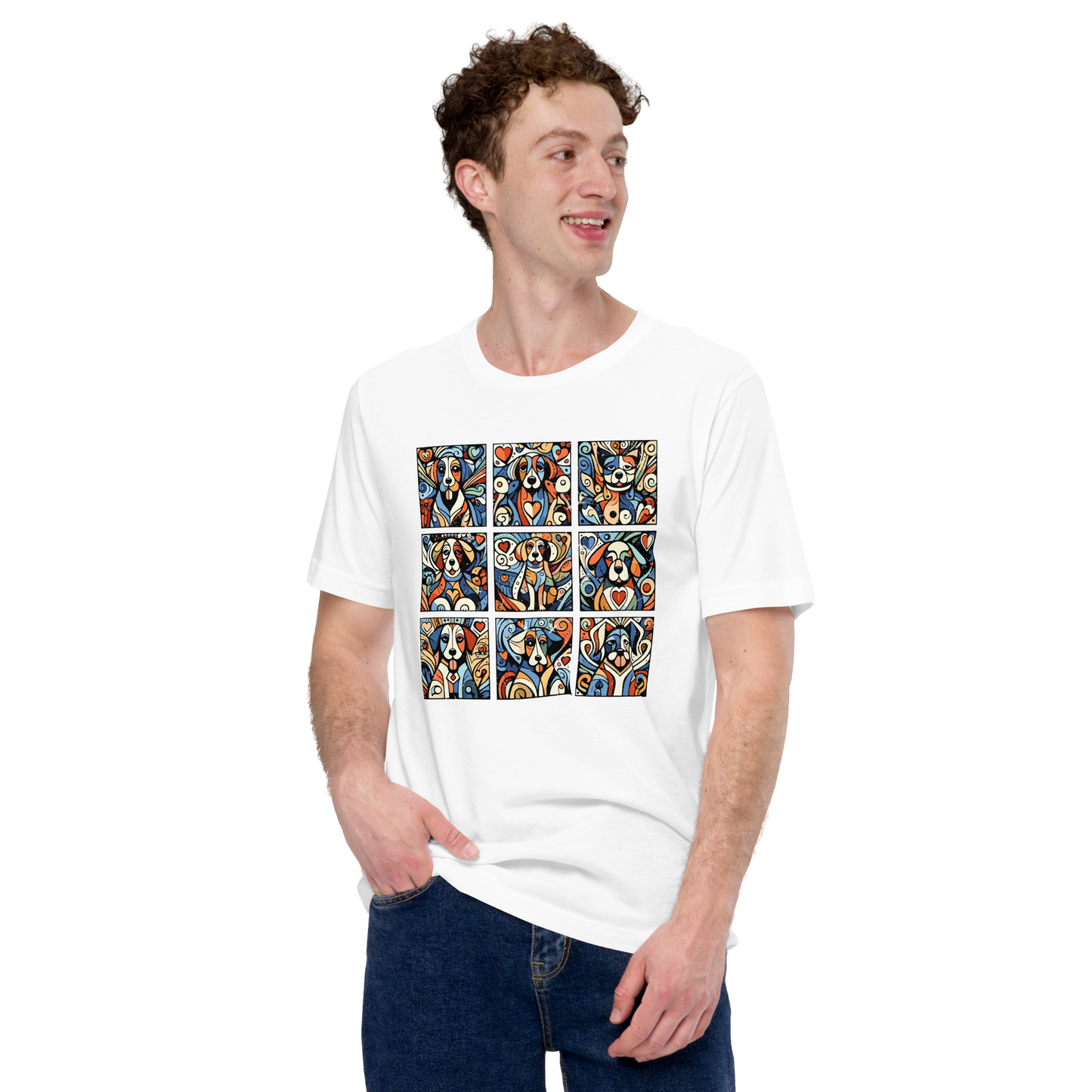 Paws in Harmony - Matisse - Unisex Tee