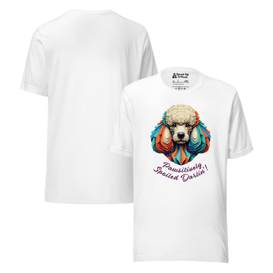 Miss Sniffany - Everyday Plus Tee | COLORS: White, Red, Athletic Heather - Unisex Staple Tee - Speak Up 4 Paws