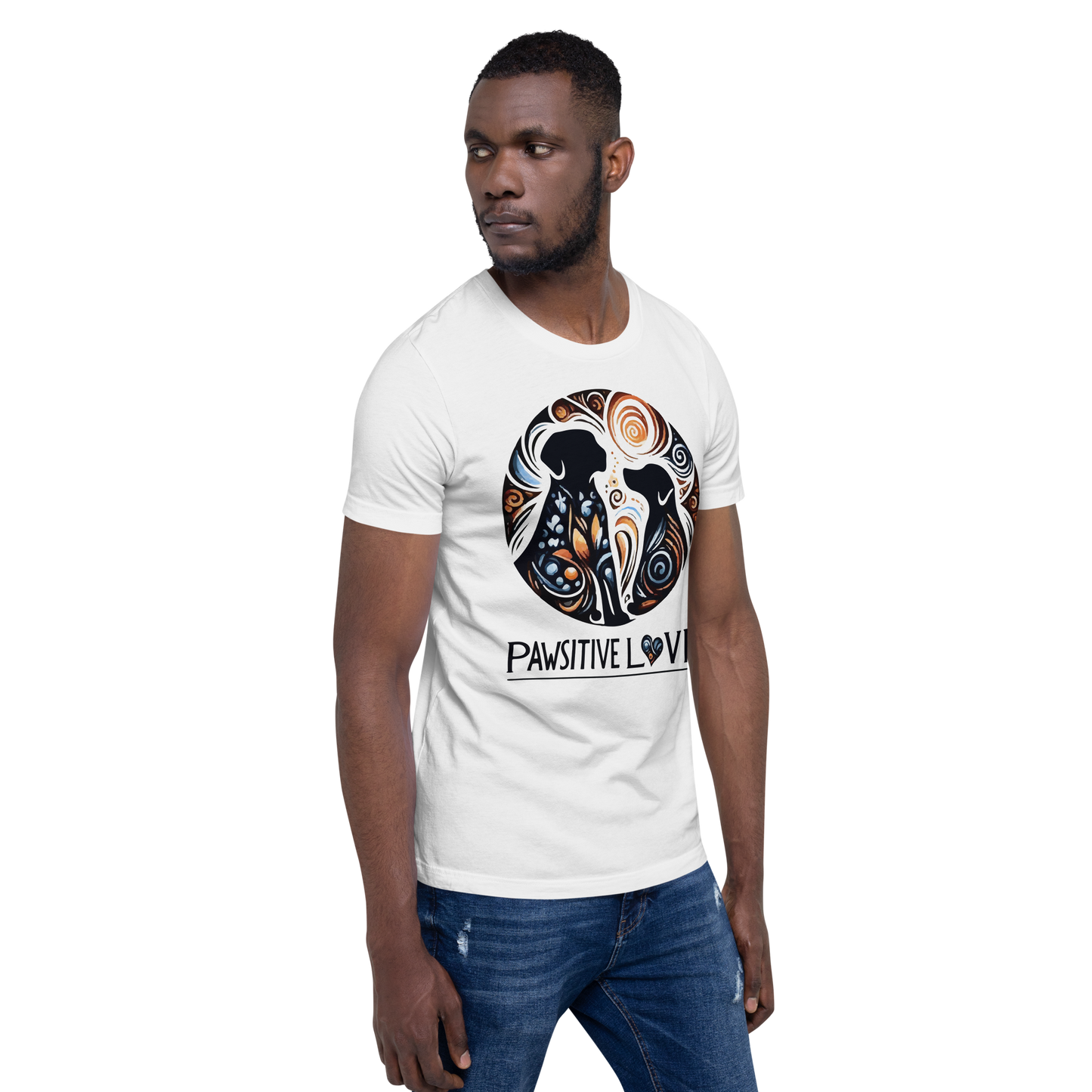 Swirl of Pawsitivity - Signature Tee