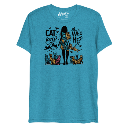 Feline Reverie - Tri-Blend Tee