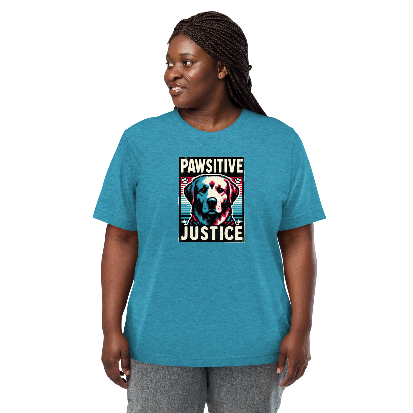 Bark Nirvana - Pawsitive Justice - Tri-Blend Tee