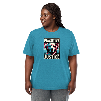 Bark Nirvana - Pawsitive Justice - Tri-Blend Tee