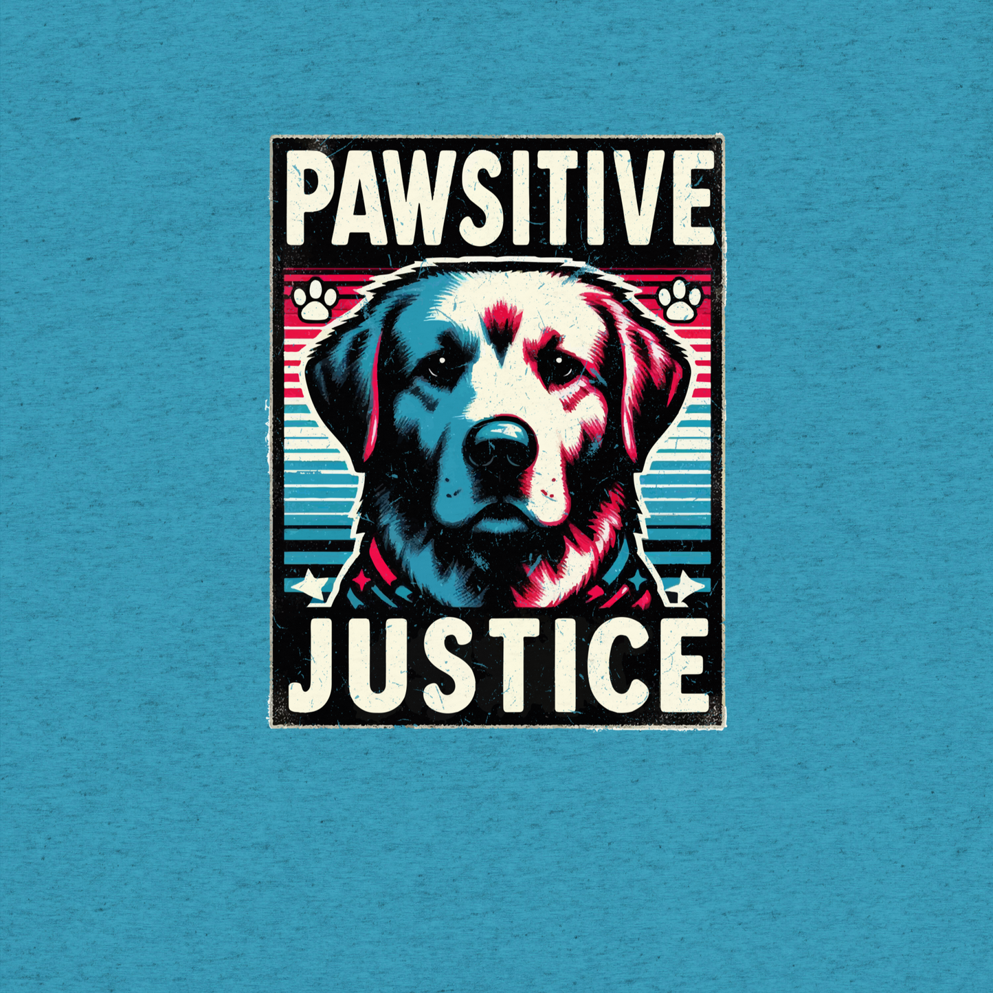 Bark Nirvana - Pawsitive Justice - Tri-Blend Tee