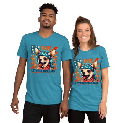 Freedom Chihuahua -Tri-Blend Tee