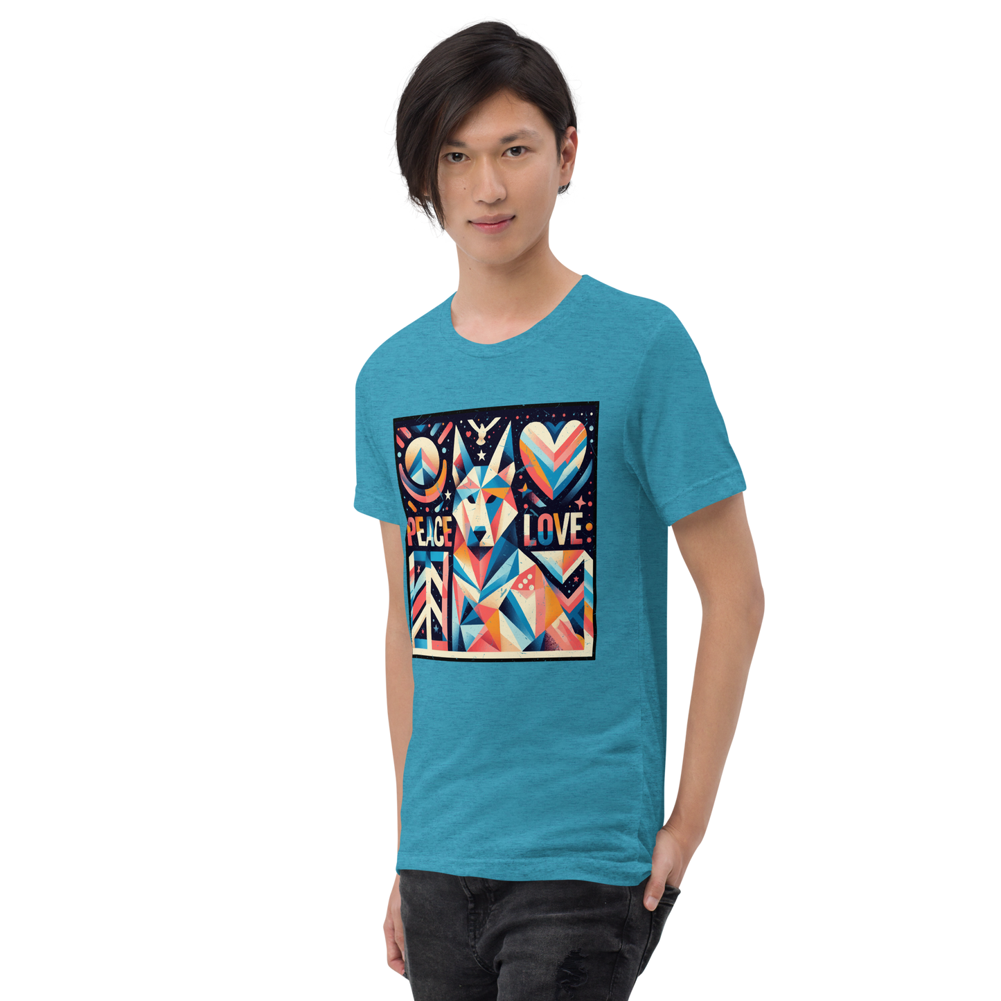 Harmony Hound - Huskey - Tri-Blend Tee