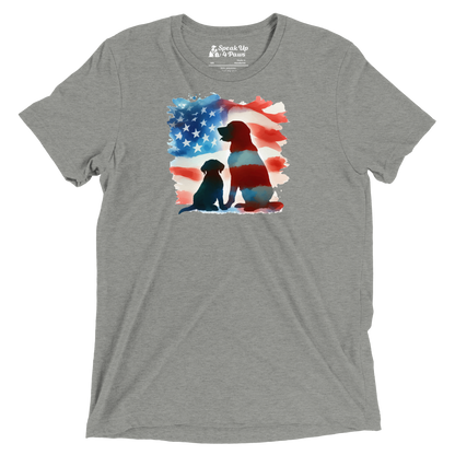 Patriotic Dreams -Tri-Blend Tee