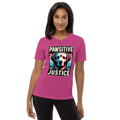 Bark Nirvana - Pawsitive Justice - Tri-Blend Tee