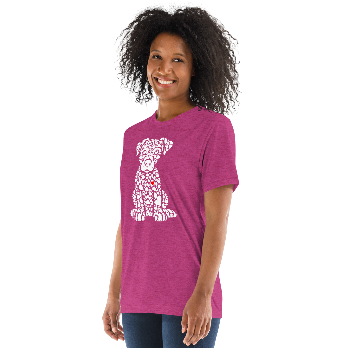 Paws of Longing - Puppy - Tri-Blend Tee