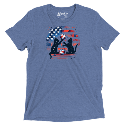 Patriotic Playtime -Tri-Blend Tee