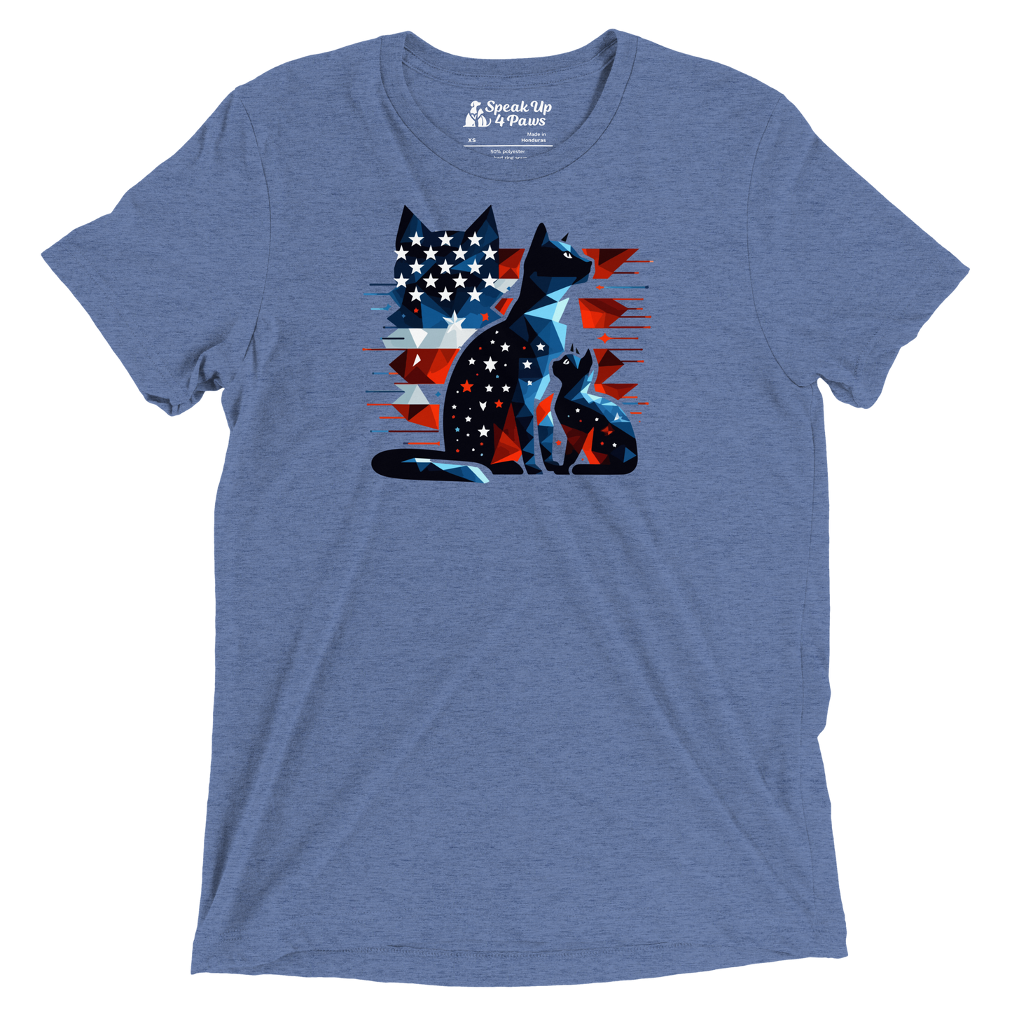 Stars and Stripes Companions -Tri-Blend Tee