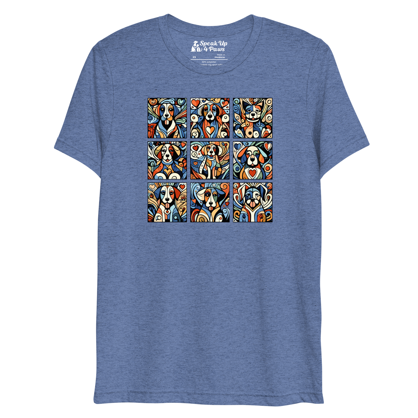 Paws in Harmony - Matisse - Tri-Blend Tee