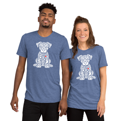 Paws of Longing - Puppy - Tri-Blend Tee