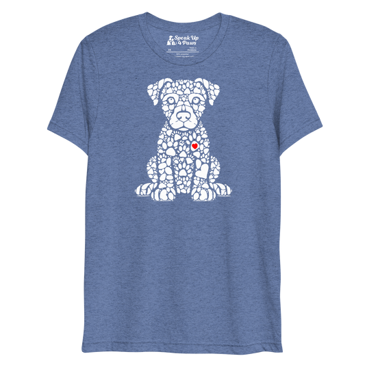 Paws of Longing - Puppy - Tri-Blend Tee