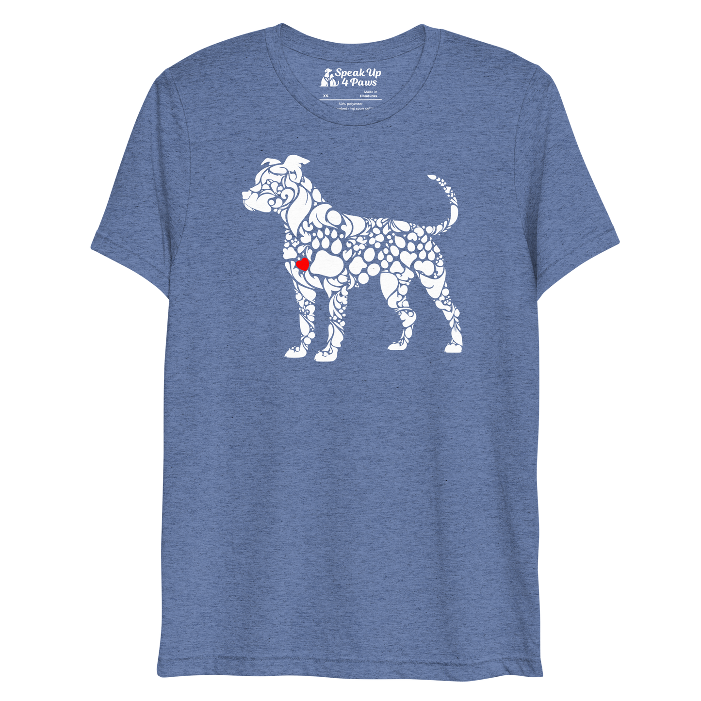 Paws of Loyalty - Pit - Tri-Blend Tee