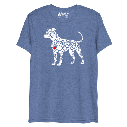 Paws of Loyalty - Pit - Tri-Blend Tee