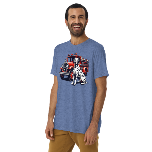 Chromatic Sentinel - Men's Tri-Blend Comfort Tee