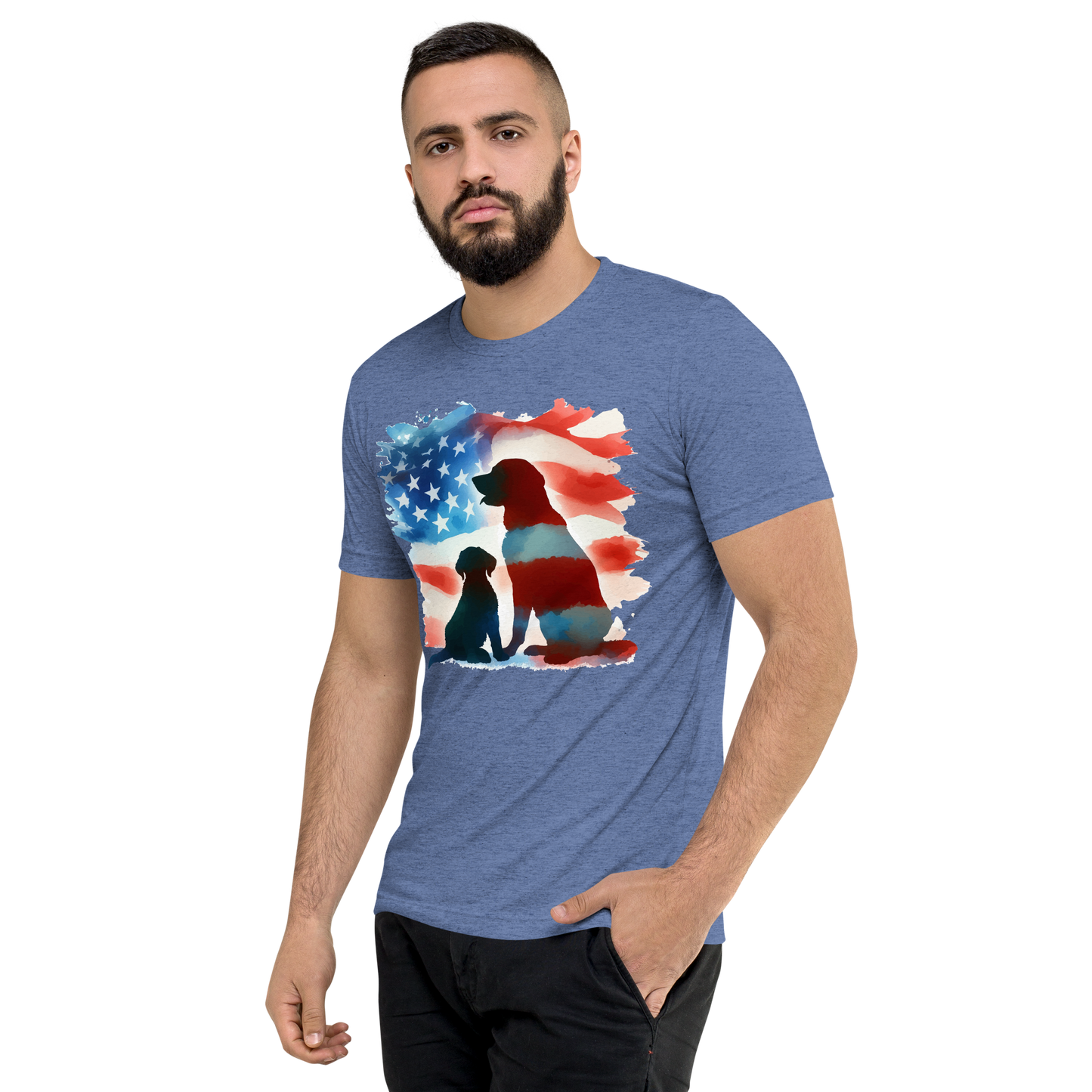 Patriotic Dreams -Tri-Blend Tee