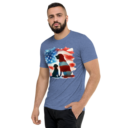 Patriotic Dreams -Tri-Blend Tee