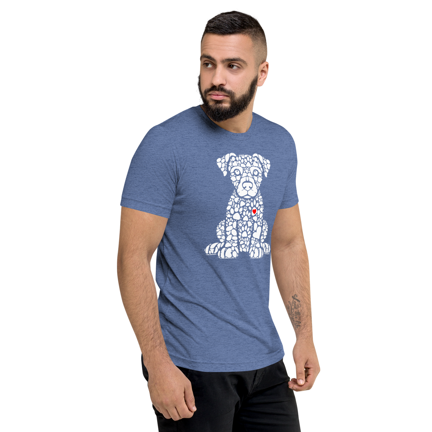 Paws of Longing - Puppy - Tri-Blend Tee