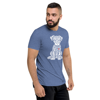 Paws of Longing - Puppy - Tri-Blend Tee