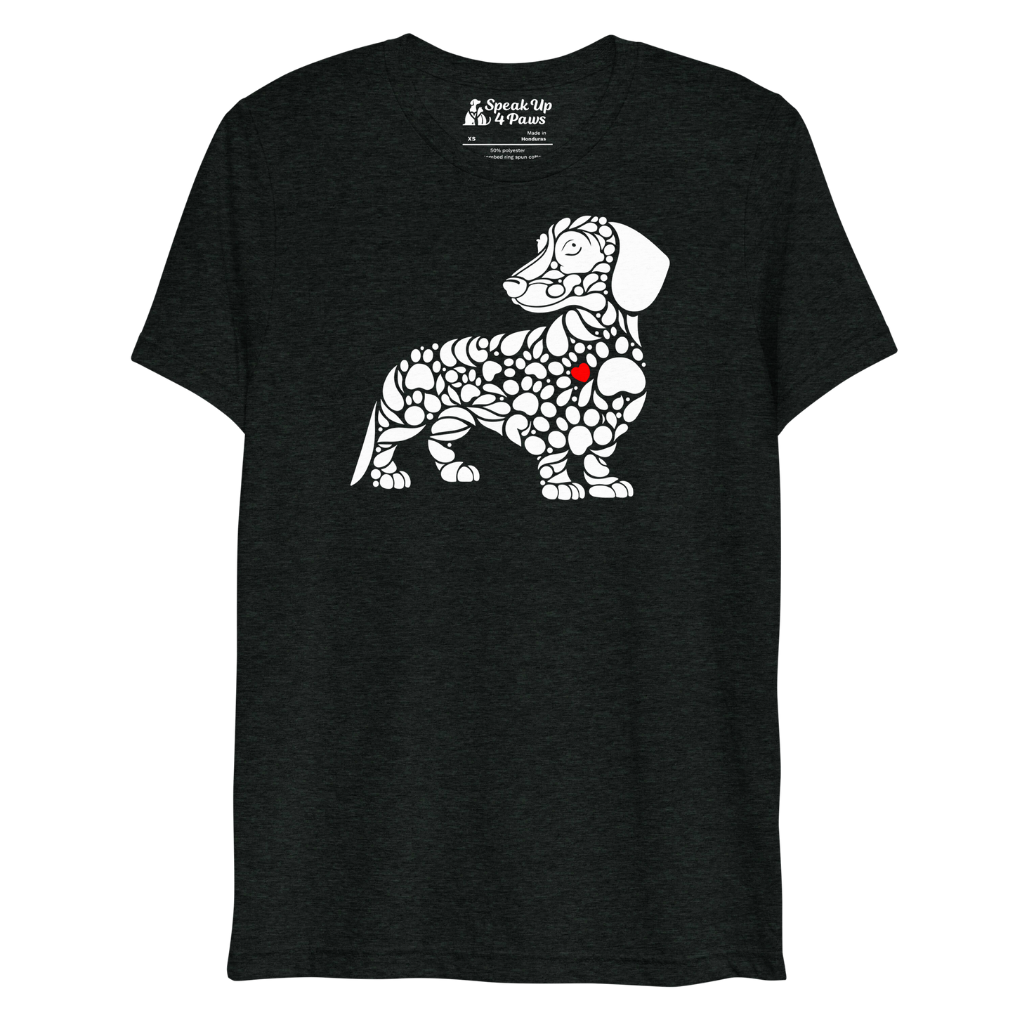 Paws of Devotion - Dachshund - Tri-Blend Tee