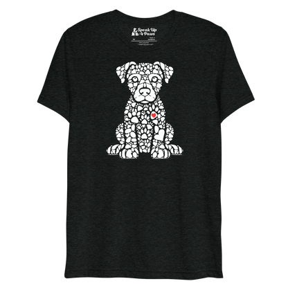 Paws of Longing - Puppy - Tri-Blend Tee