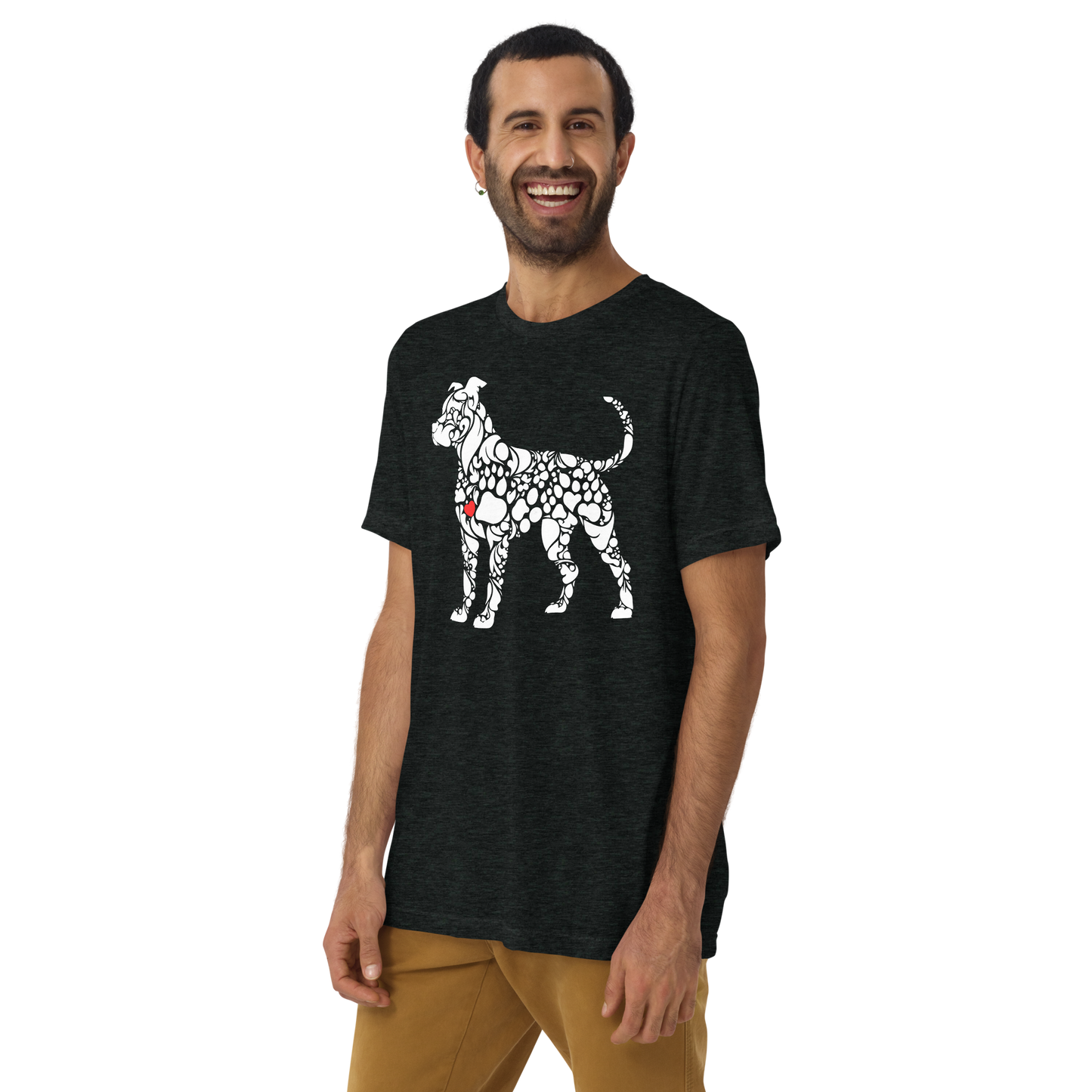 Paws of Loyalty - Pit - Men's Tri-Blend Comfort Tee