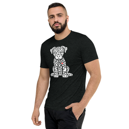 Paws of Longing - Puppy - Tri-Blend Tee