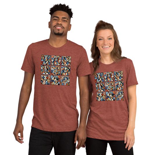 Paws in Harmony - Matisse - Tri-Blend Tee