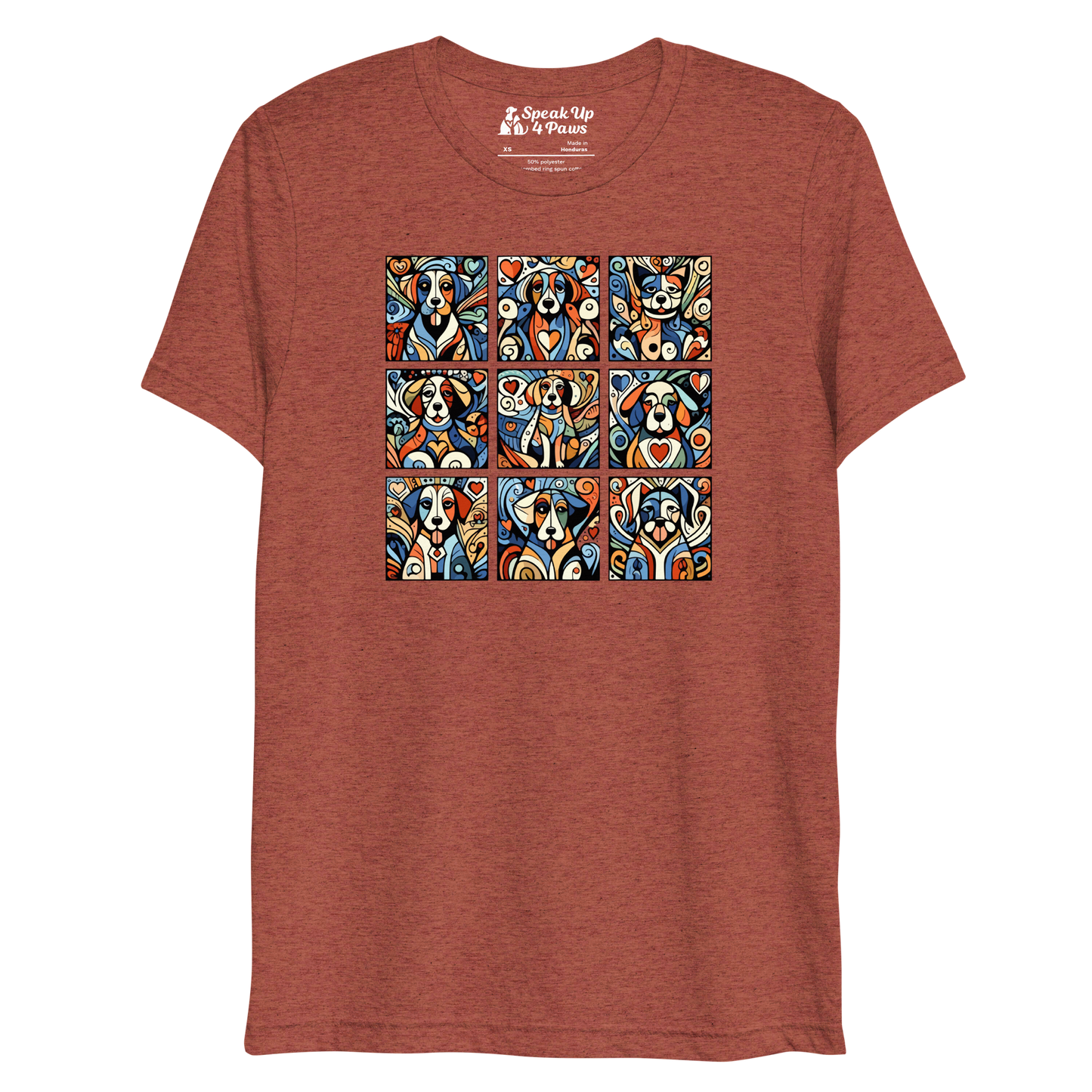 Paws in Harmony - Matisse - Tri-Blend Tee