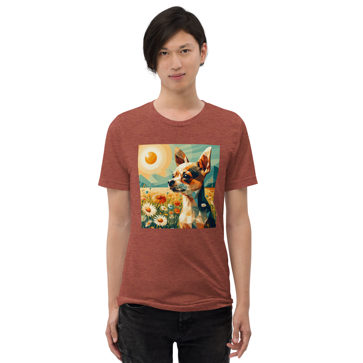 Daisy Dreamscape -Tri-Blend Tee