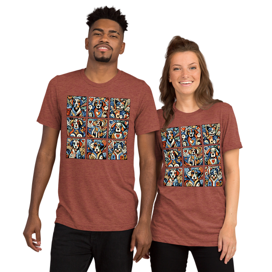 Paws in Harmony - Matisse - Tri-Blend Tee