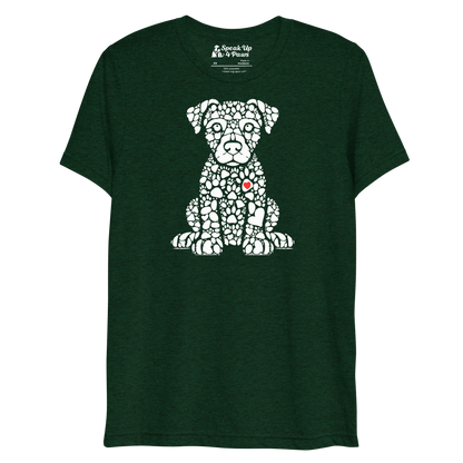 Paws of Longing - Puppy - Tri-Blend Tee