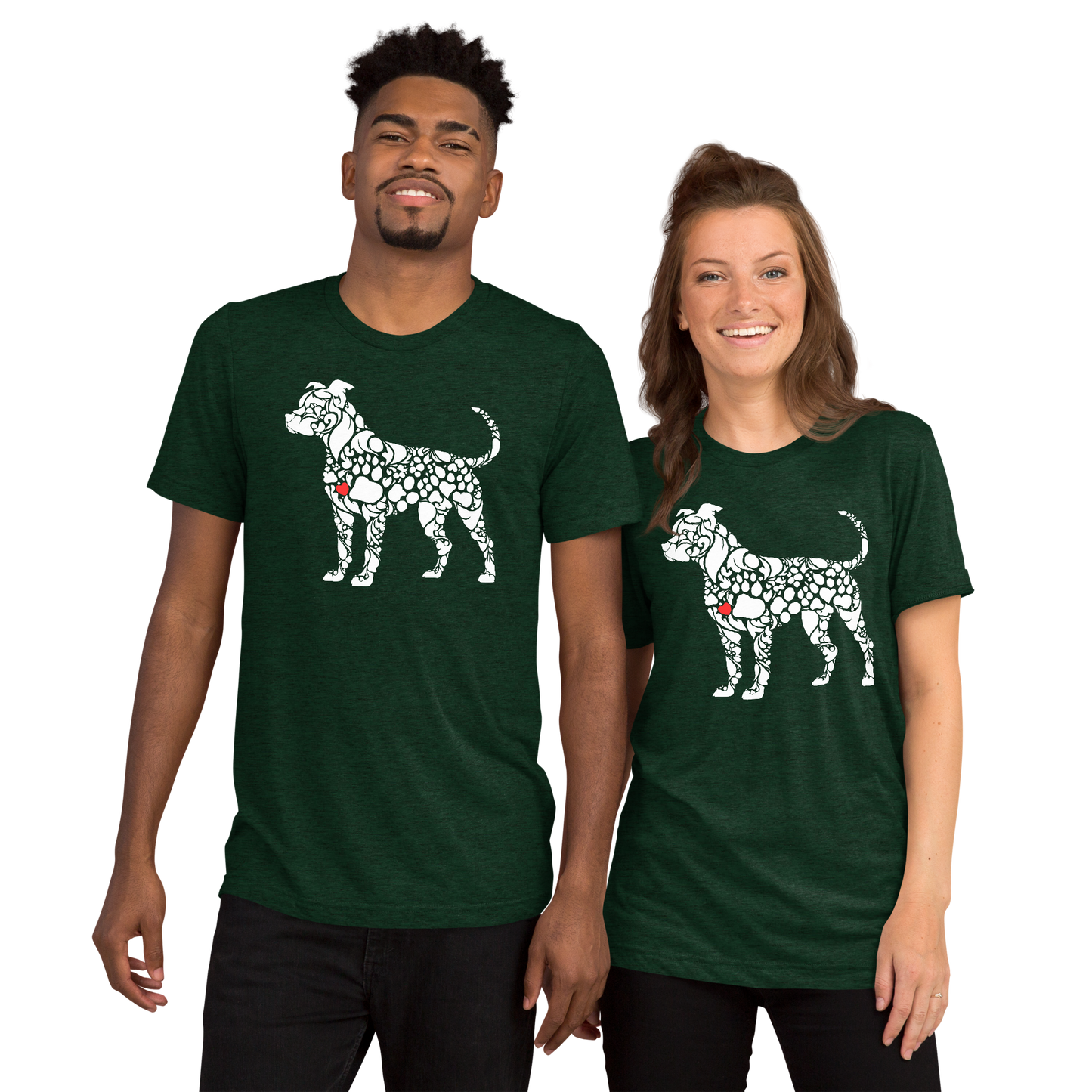 Paws of Loyalty - Pit - Tri-Blend Tee