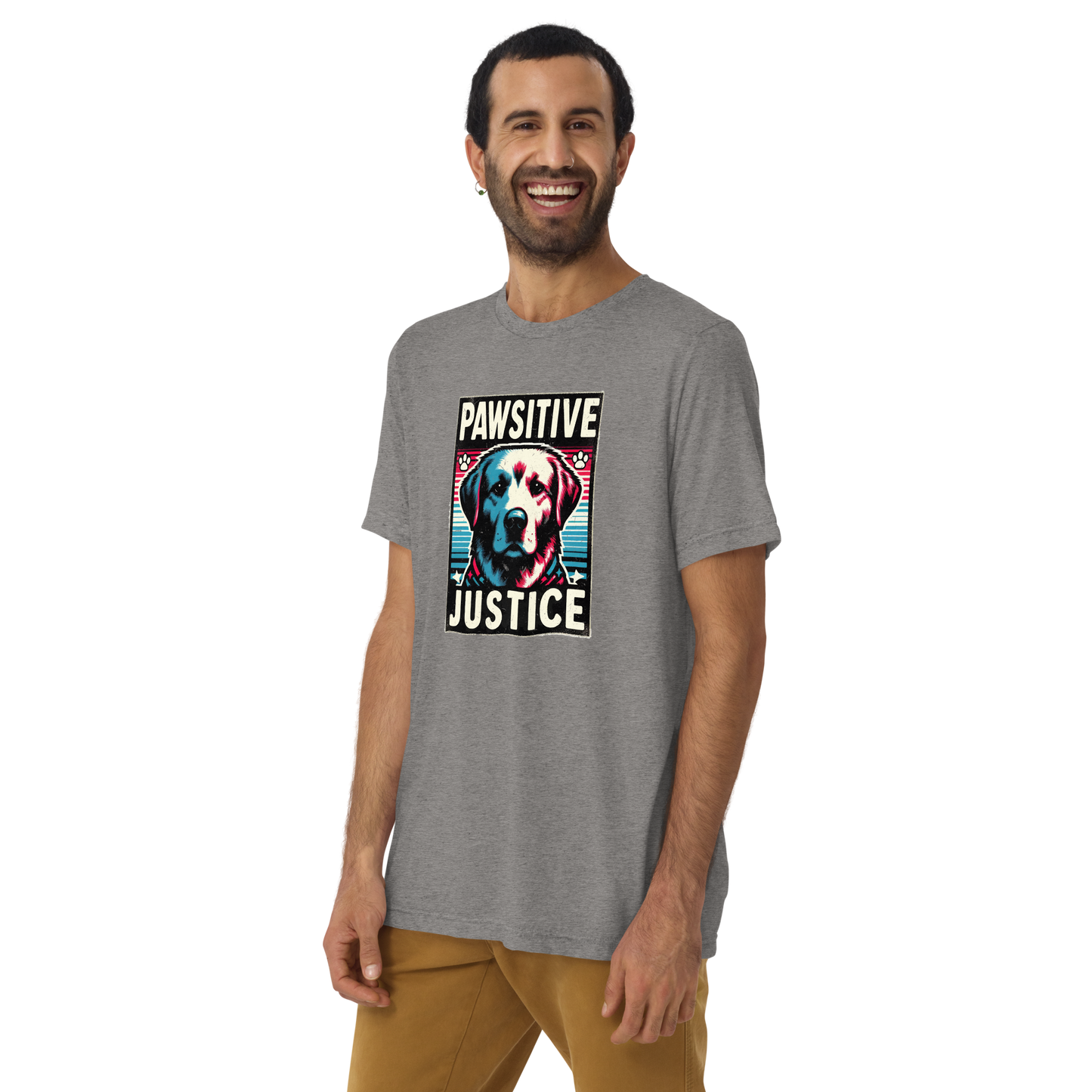 Bark Nirvana - Pawsitive Justice - Tri-Blend Tee