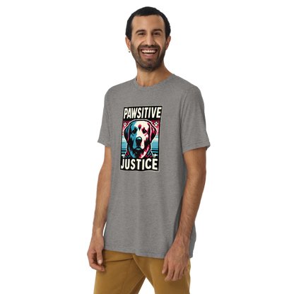 Bark Nirvana - Pawsitive Justice - Tri-Blend Tee