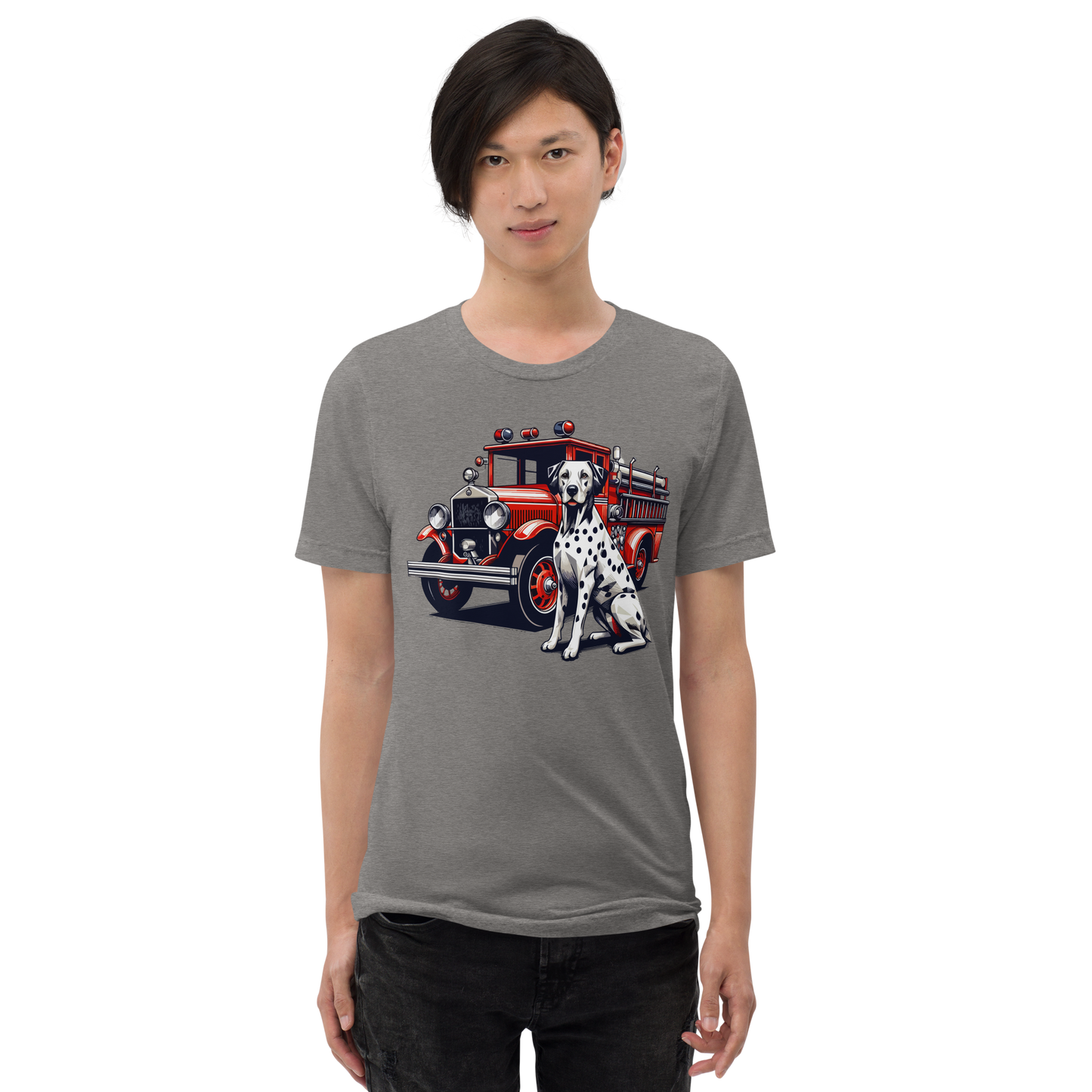 Chromatic Sentinel - Men's Tri-Blend Comfort Tee