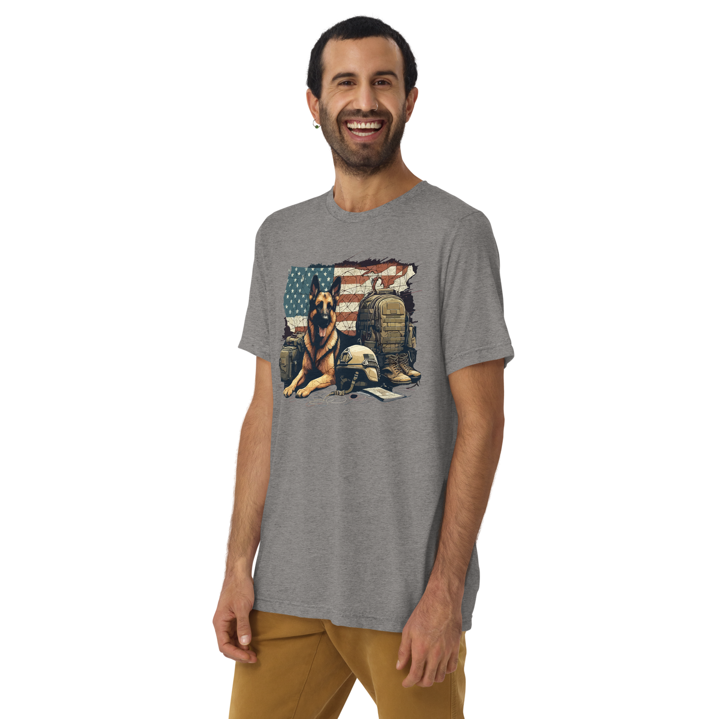 Sentinel of Valor -Men's Tri-Blend Comfort Tee