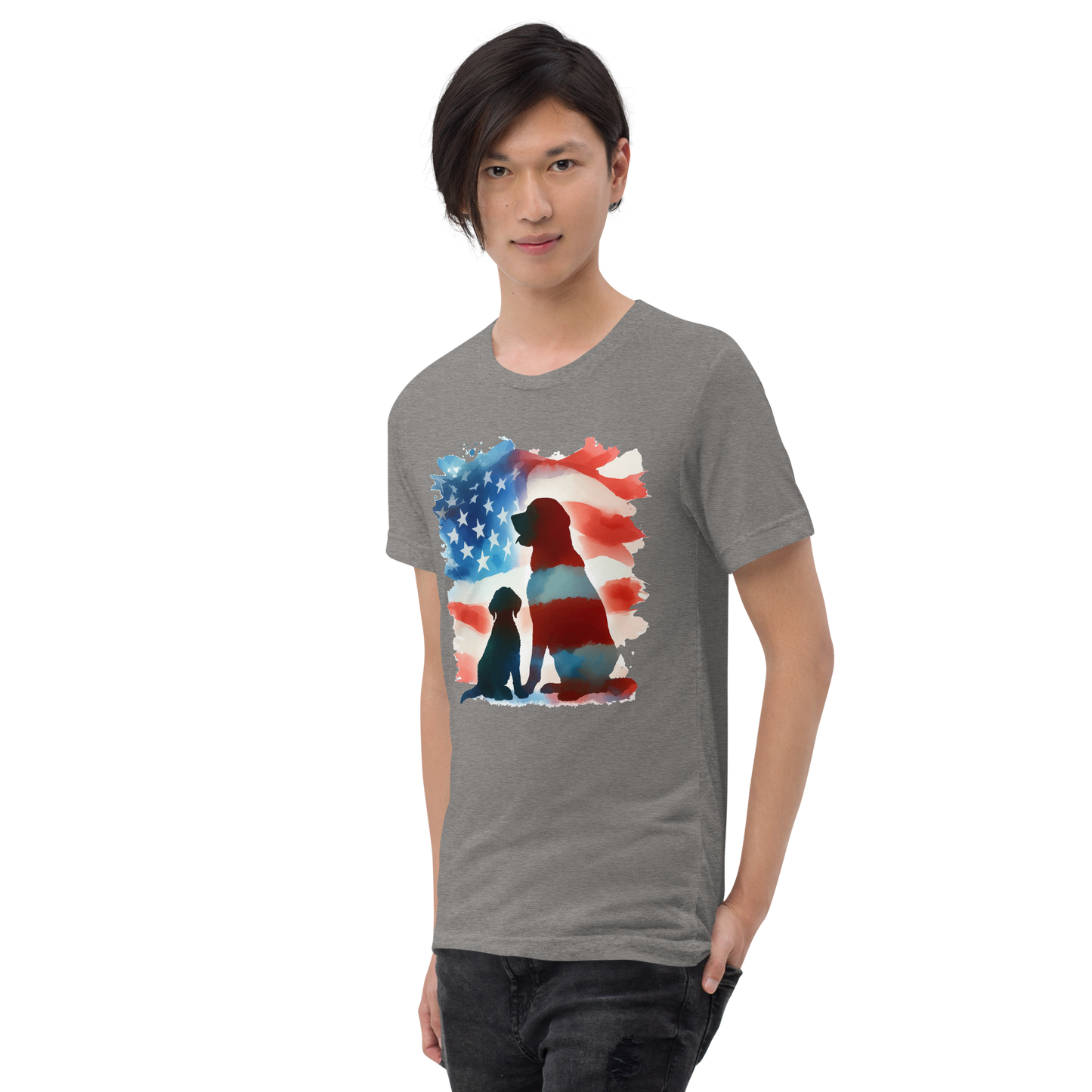 Patriotic Dreams - Men's Tri-Blend Comfort Tee