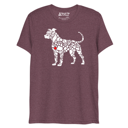 Paws of Loyalty - Pit - Tri-Blend Tee