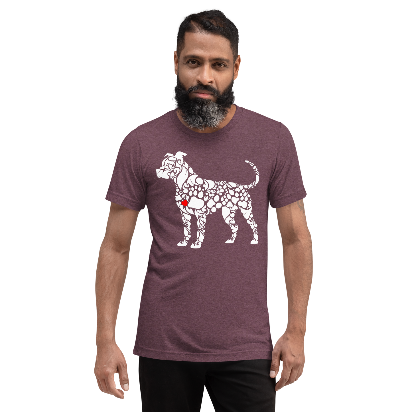 Paws of Loyalty - Pit - Men's Tri-Blend Comfort Tee