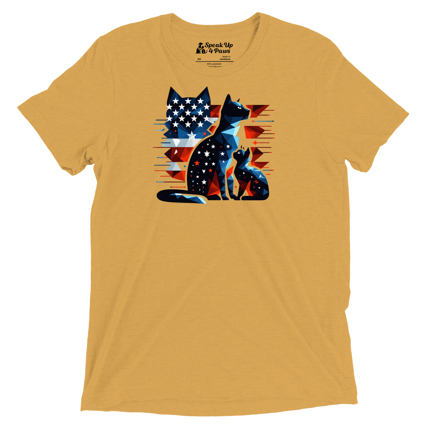 Stars and Stripes Companions -Tri-Blend Tee