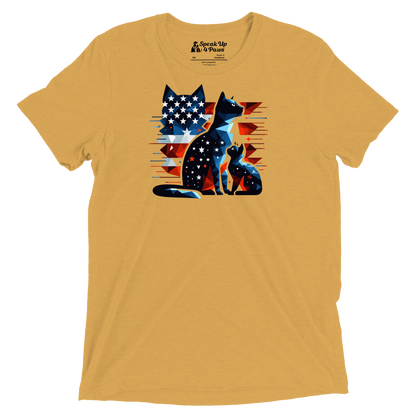 Stars and Stripes Companions -Tri-Blend Tee