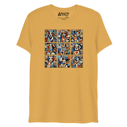 Paws in Harmony - Matisse - Tri-Blend Tee