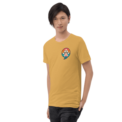 Paws for a Cause - Men's Tri - Blend Comfort Tee - Unisex Tri - Blend - Speak Up 4 Paws