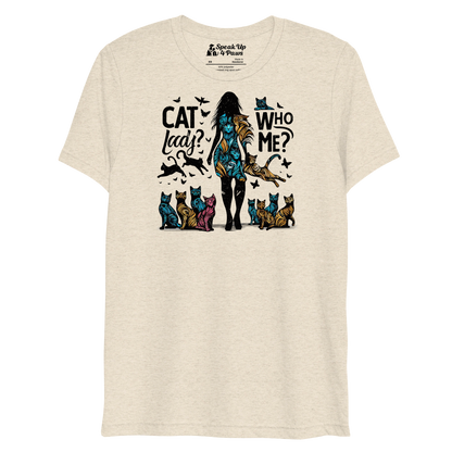 Feline Reverie - Tri-Blend Tee