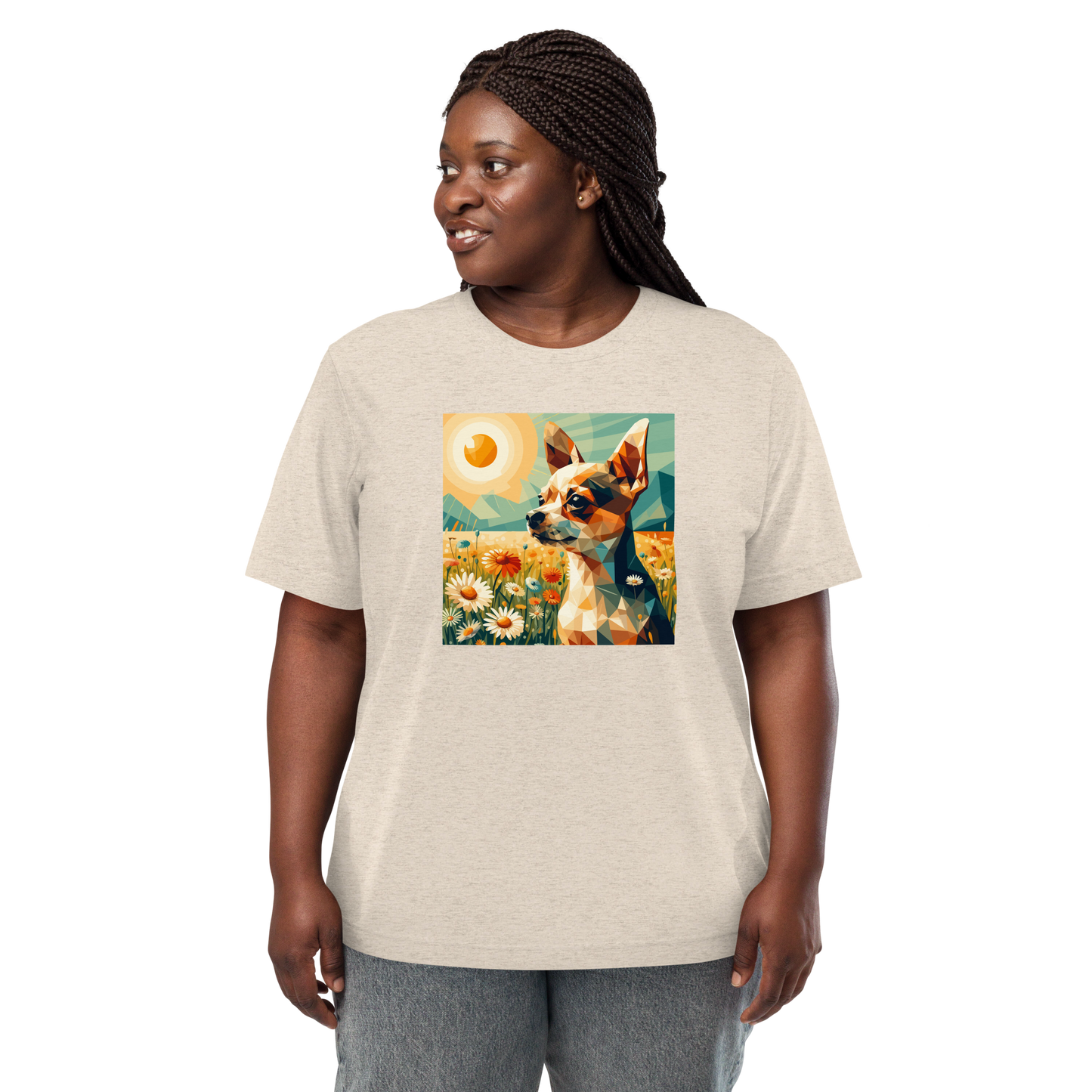 Daisy Dreamscape -Tri-Blend Tee