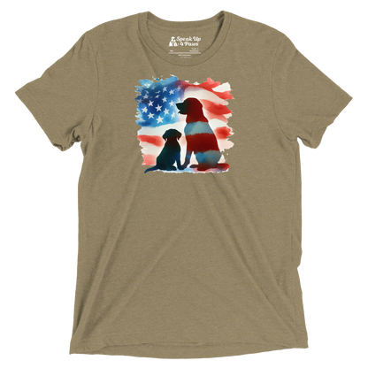 Patriotic Dreams -Tri-Blend Tee