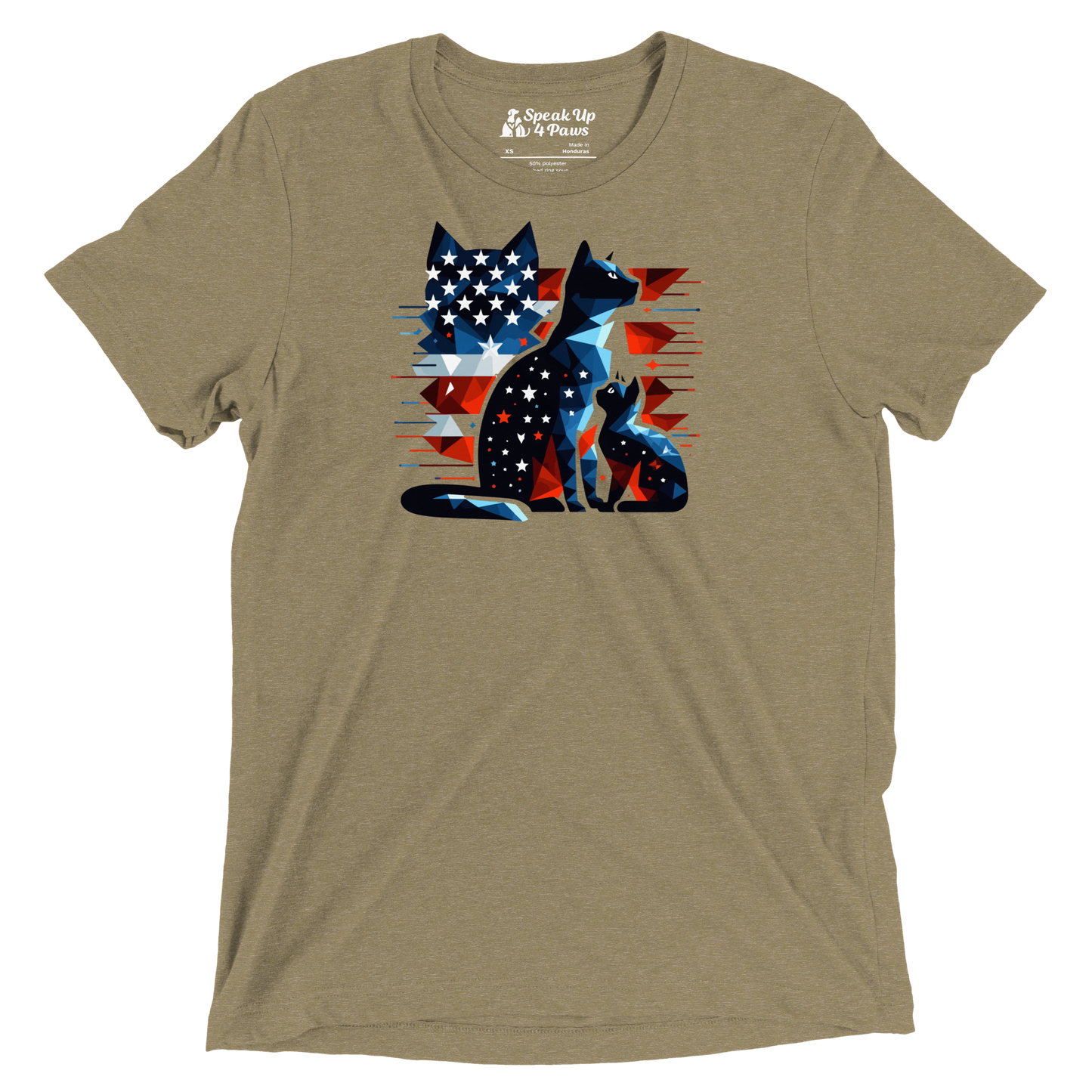 Stars and Stripes Companions -Tri-Blend Tee